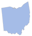 map of Ohio