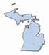 map of Michigan