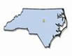 map of North Carolina