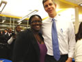 Arne Duncan and Maame Ameyaw