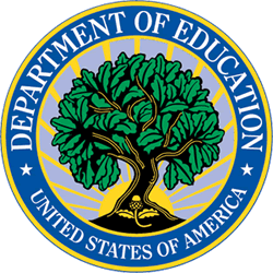 Department of Education: United States of America logo