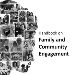 cover for "Handbook for Family and Community Engagement"